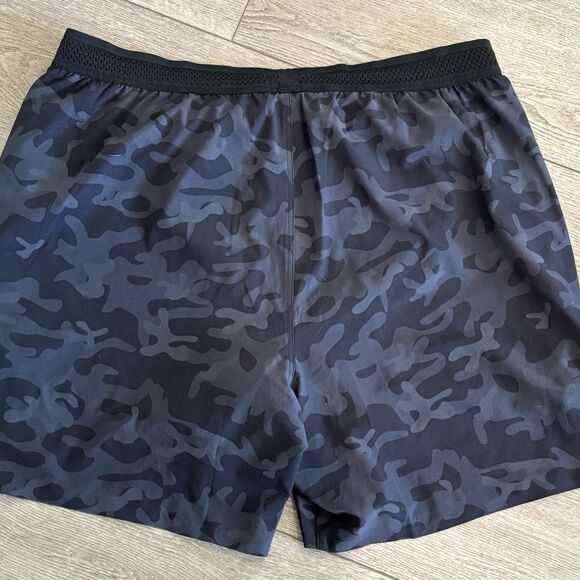 Ten Thousand Shorts Mens XXL The Session 7” Drawstring Liner Black Gray Camo - Picture 7 of 8